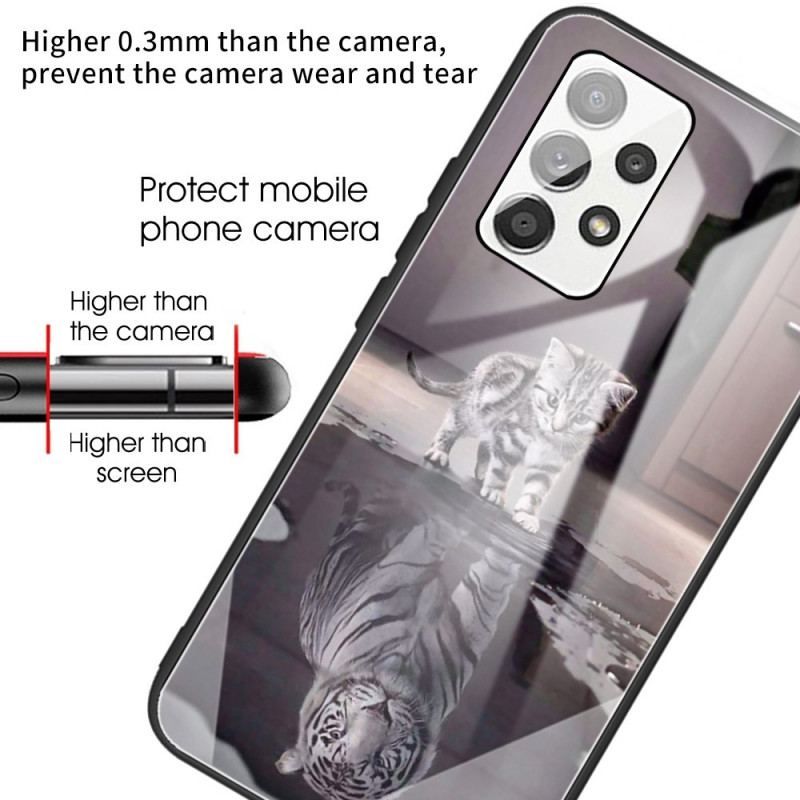 Cover Samsung Galaxy A13 Hærdet Glas Ernest The Tiger