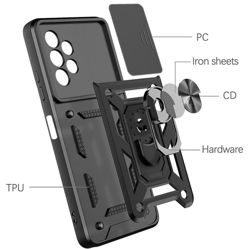 Cover Samsung Galaxy A13 Kameradæksel Og Stativ