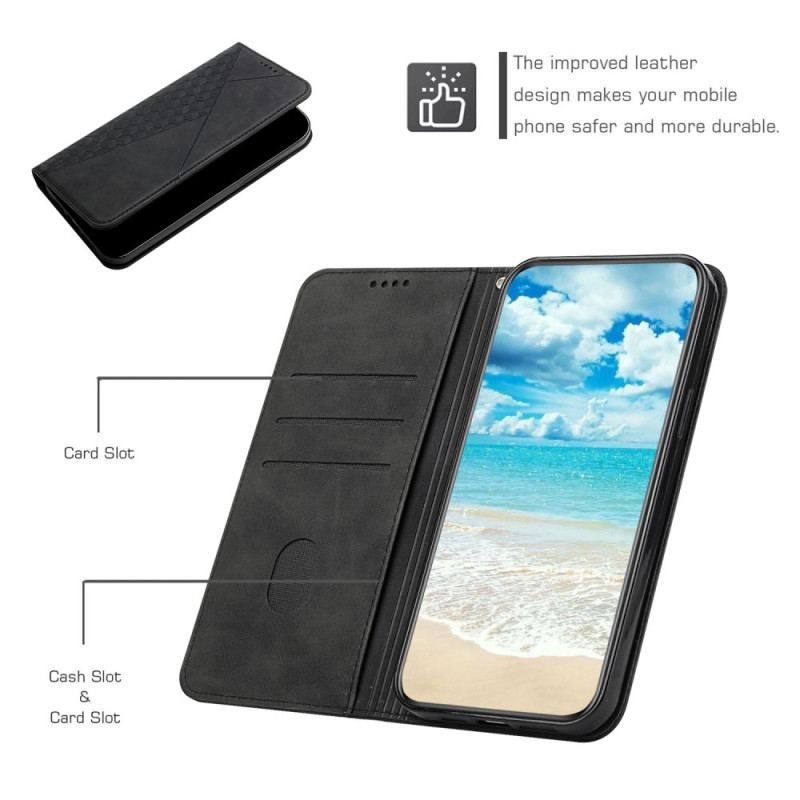 Cover Samsung Galaxy A14 / A14 5G Flip Cover 3d Mønster