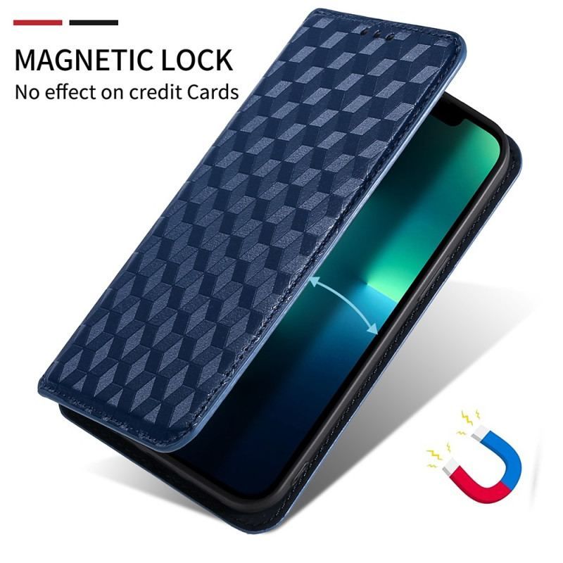 Cover Samsung Galaxy A14 / A14 5G Flip Cover 3d Mønster