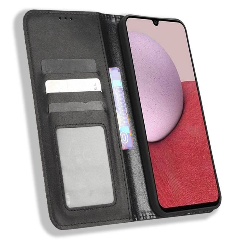 Cover Samsung Galaxy A14 / A14 5G Flip Cover Vintage Klassisk