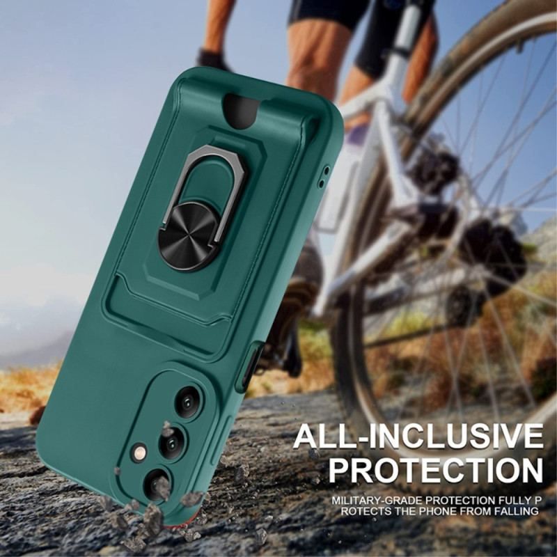 Cover Samsung Galaxy A14 / A14 5G Med Snor Snøre Med Kortholder Og Støttering