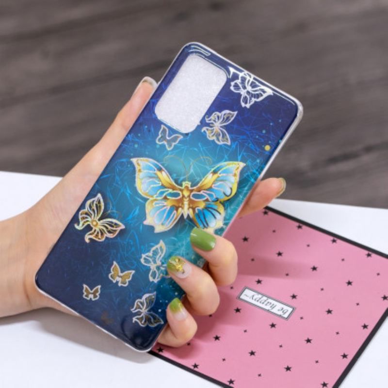 Cover Samsung Galaxy A52 4G / A52 5G / A52s 5G Design Sommerfugle