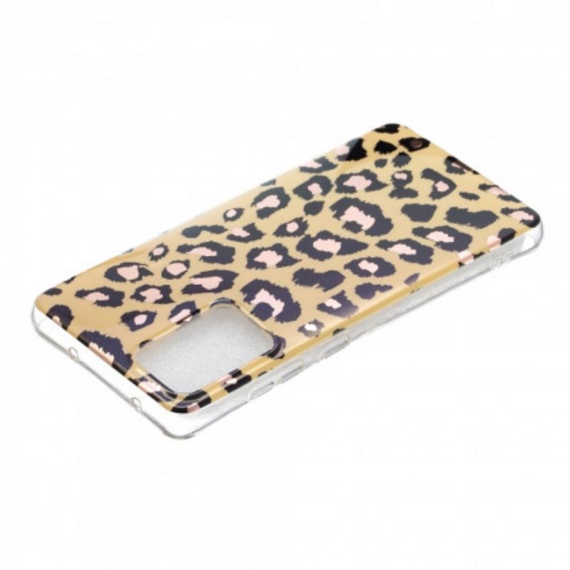 Cover Samsung Galaxy A52 4G / A52 5G / A52s 5G Leopard Stil Marmor