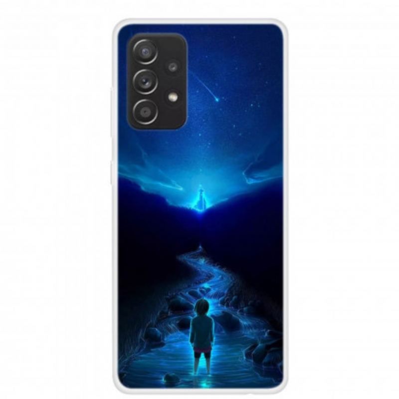 Cover Samsung Galaxy A52 4G / A52 5G / A52s 5G Silikone Dreams Of Planets