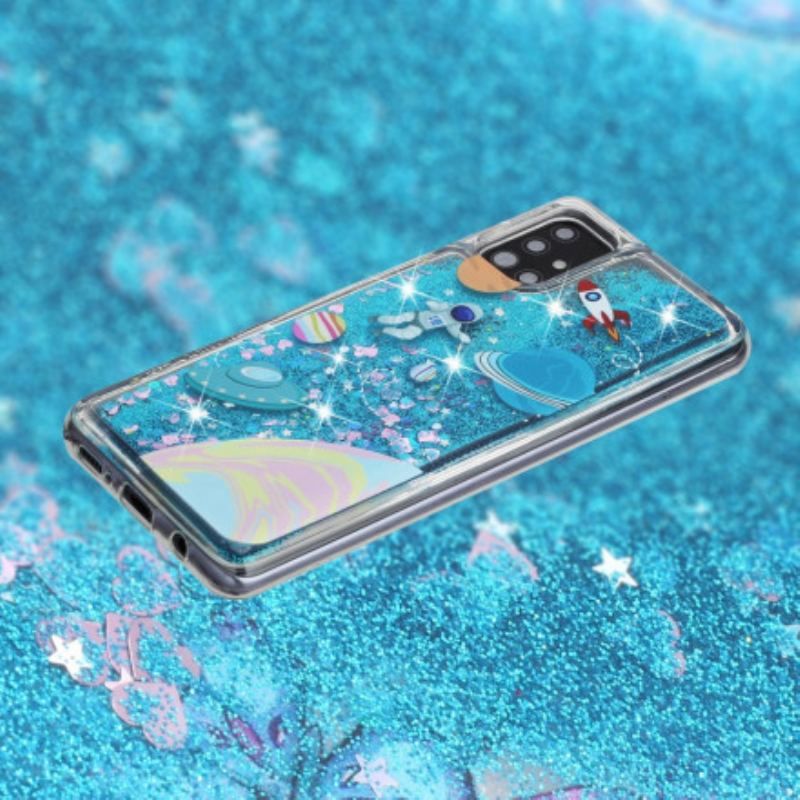 Cover Samsung Galaxy A52 4G / A52 5G / A52s 5G Space Pailletter