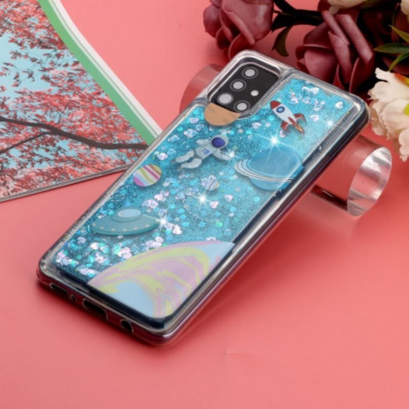 Cover Samsung Galaxy A52 4G / A52 5G / A52s 5G Space Pailletter