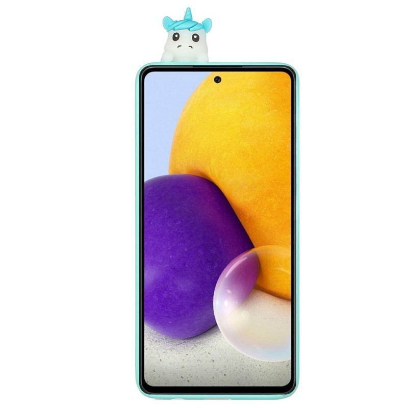 Cover Samsung Galaxy A53 5G 3d Enhjørninger