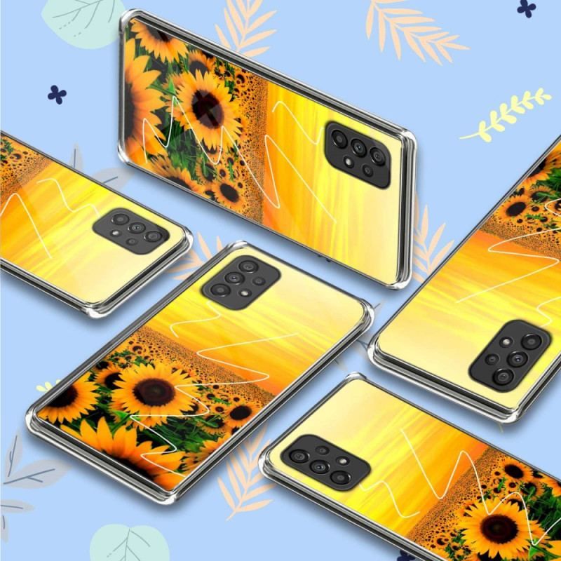 Cover Samsung Galaxy A53 5G Blomstervariation