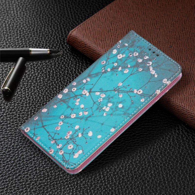 Cover Samsung Galaxy A53 5G Flip Cover Blomstrende Grene