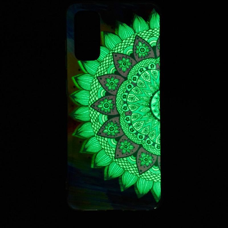 Cover Samsung Galaxy A53 5G Fluorescerende Farverig Mandala