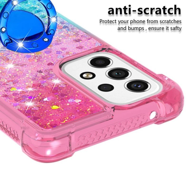 Cover Samsung Galaxy A53 5G Glitter Ring-bracket