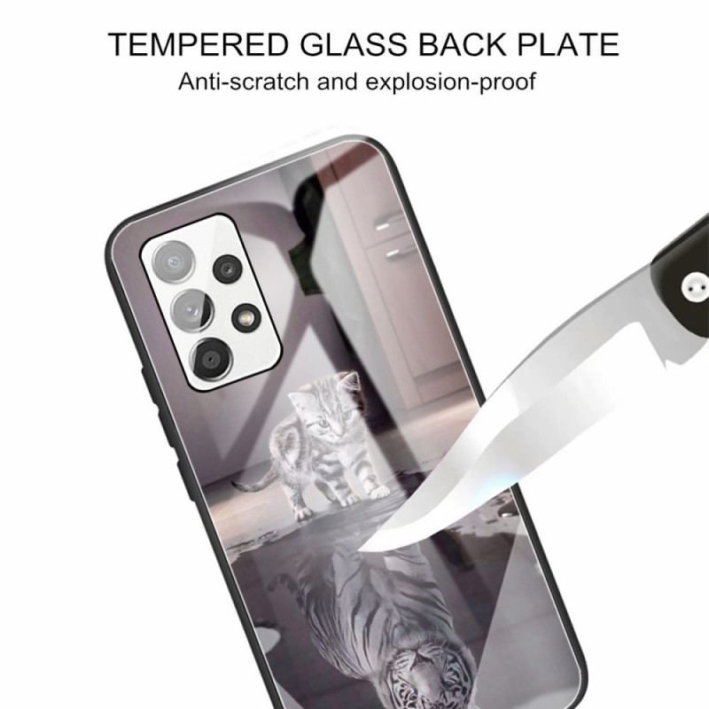 Cover Samsung Galaxy A53 5G Hærdet Glas Ernest The Tiger