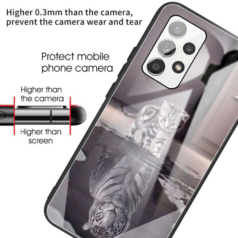 Cover Samsung Galaxy A53 5G Hærdet Glas Ernest The Tiger