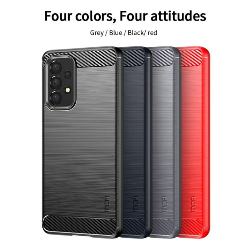 Cover Samsung Galaxy A53 5G Mofi Børstet Kulfiber