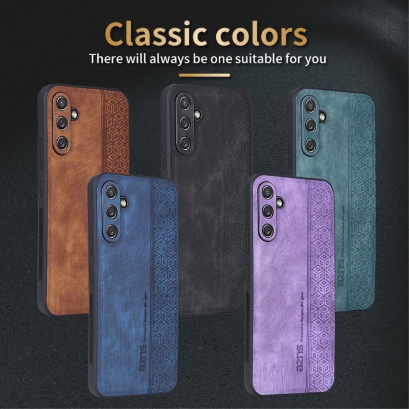 Cover Samsung Galaxy A54 5G Azns Lædereffekt