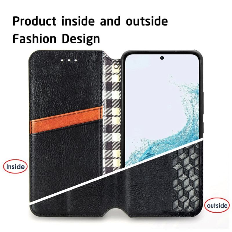 Cover Samsung Galaxy A54 5G Flip Cover Vintage 3d Mønster