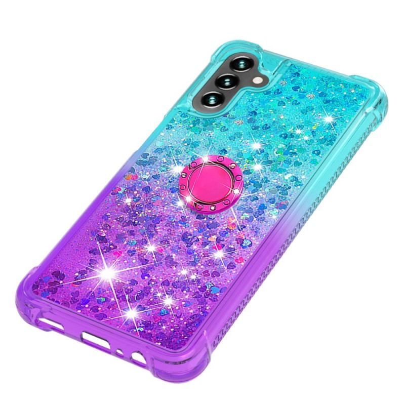 Cover Samsung Galaxy A54 5G Glitter Ring-bracket