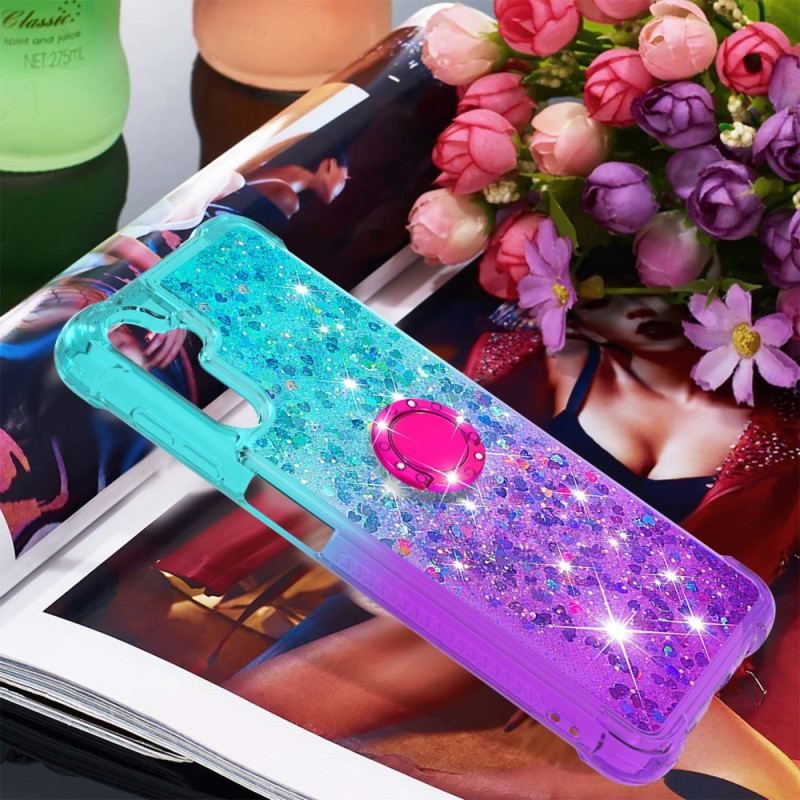 Cover Samsung Galaxy A54 5G Glitter Ring-bracket