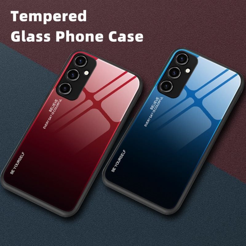 Cover Samsung Galaxy A54 5G Hærdet Glas Vær Dig Selv