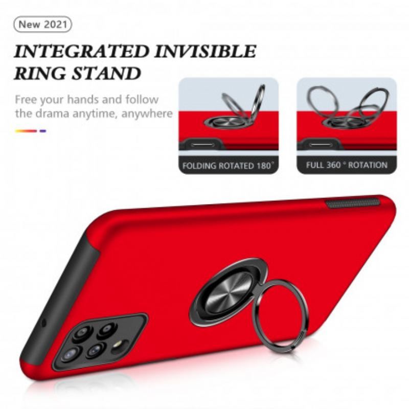 Cover Samsung Galaxy M12 / A12 Premium Roterende Ring