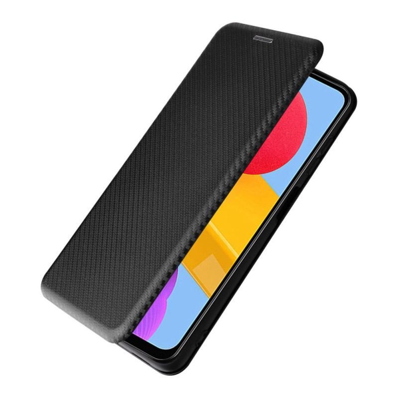 Cover Samsung Galaxy M13 Flip Cover Kulfiber