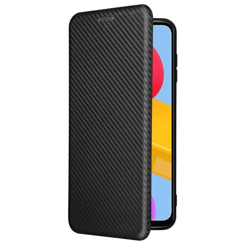 Cover Samsung Galaxy M13 Flip Cover Kulfiber