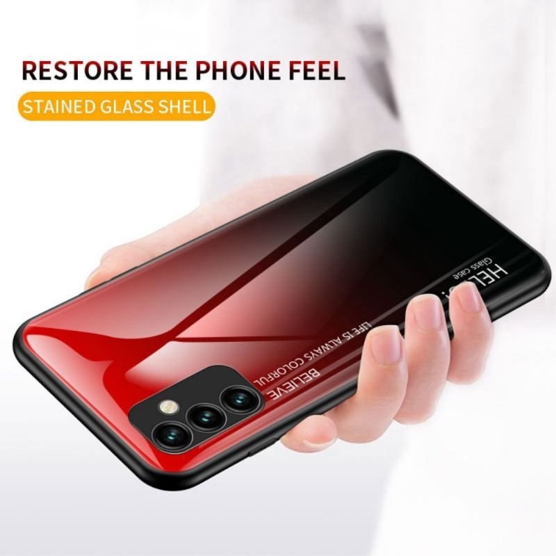 Cover Samsung Galaxy M23 5G Hærdet Glas Hej