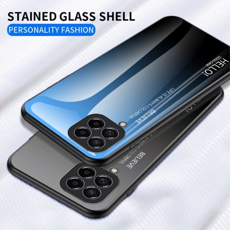 Cover Samsung Galaxy M33 5G Hærdet Glas Hej