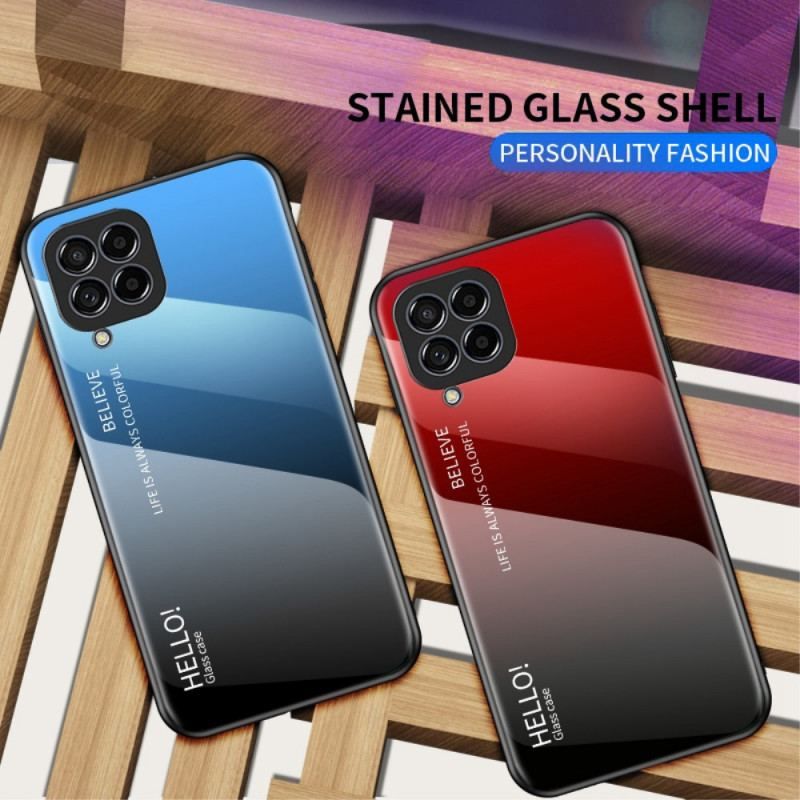 Cover Samsung Galaxy M33 5G Hærdet Glas Hej