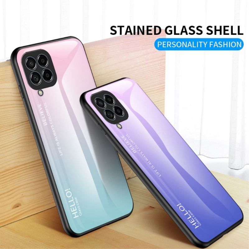 Cover Samsung Galaxy M33 5G Hærdet Glas Hej