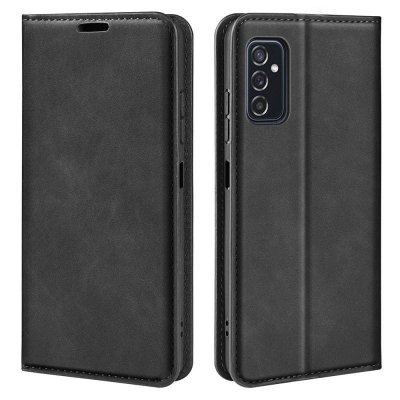 Cover Samsung Galaxy M52 5G Flip Cover Biscoted Læder