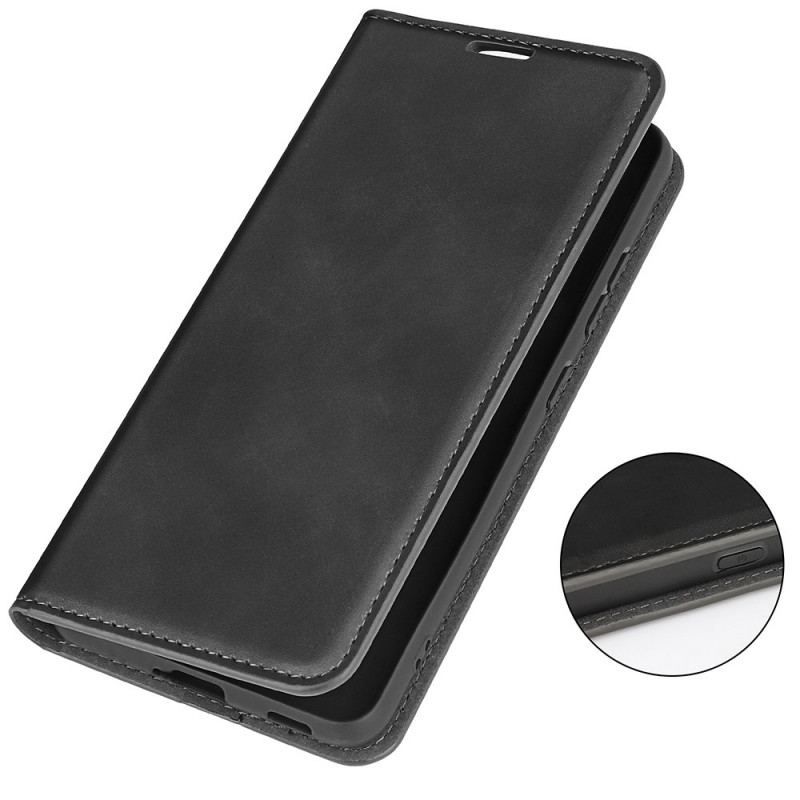 Cover Samsung Galaxy M52 5G Flip Cover Biscoted Læder