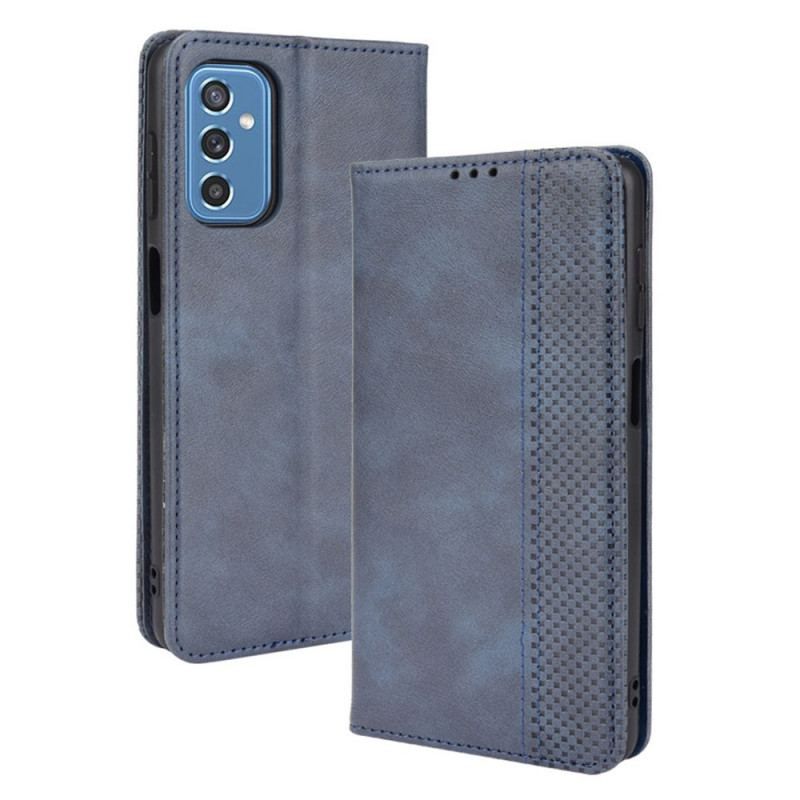 Cover Samsung Galaxy M52 5G Flip Cover Blødt Kunstlæder