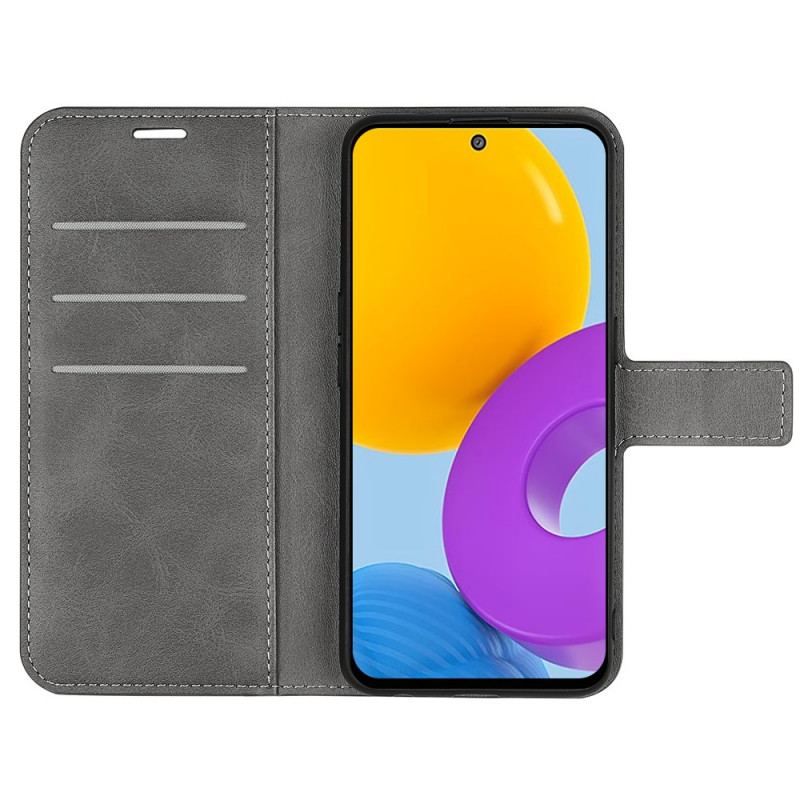 Cover Samsung Galaxy M52 5G Flip Cover Elegant Læder