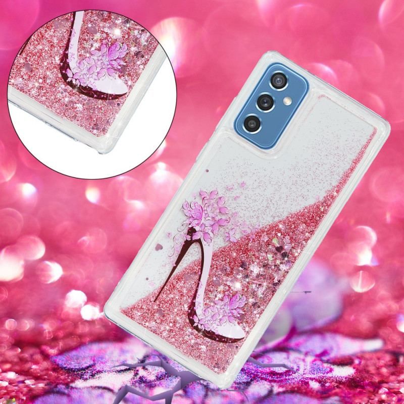 Cover Samsung Galaxy M52 5G Glitrende Glitter