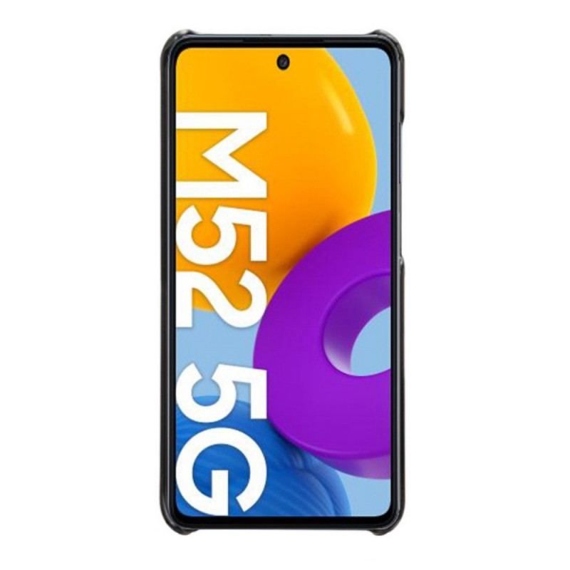 Cover Samsung Galaxy M52 5G Ksq Lædereffekt