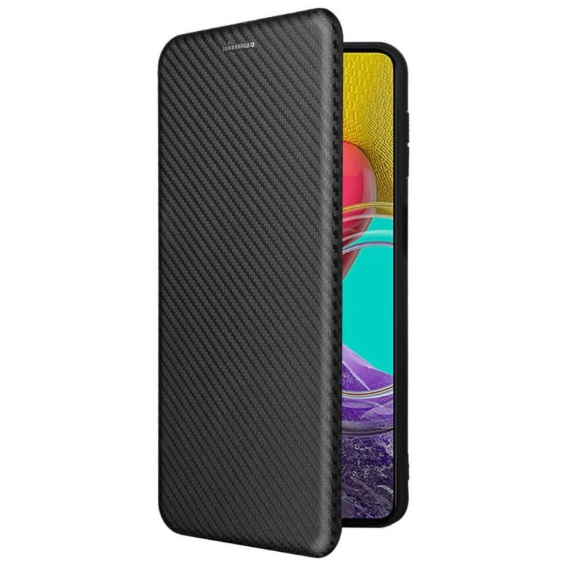 Cover Samsung Galaxy M53 5G Flip Cover Kulfiber