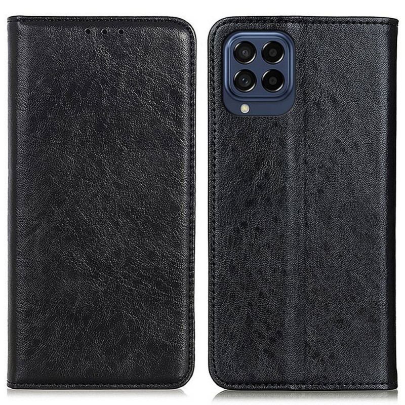 Cover Samsung Galaxy M53 5G Flip Cover Læder Tekstur