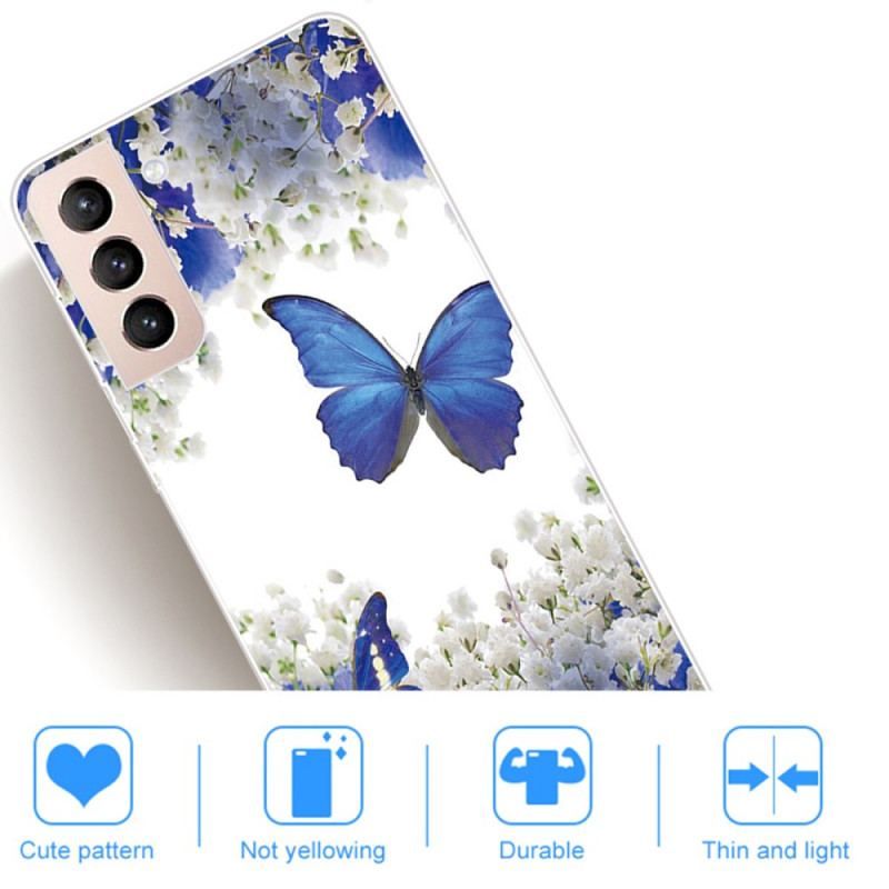 Cover Samsung Galaxy S22 5G Design Sommerfugle