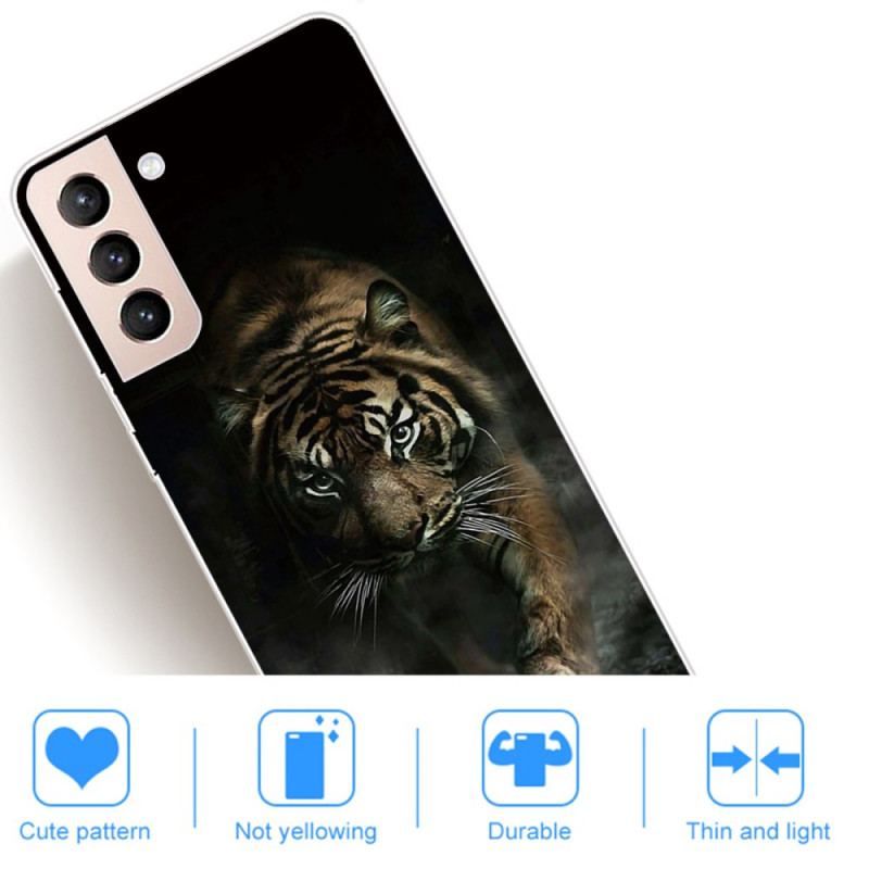 Cover Samsung Galaxy S22 5G Fleksibel Tiger