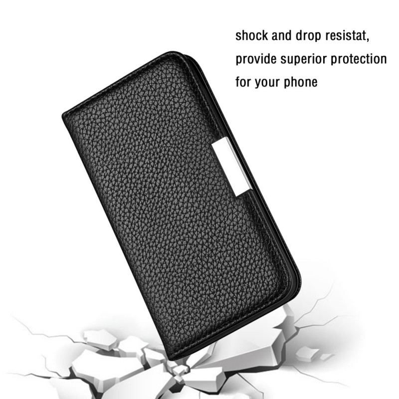 Cover Samsung Galaxy S22 5G Flip Cover Imiteret Læder Litchi Ultra Chic