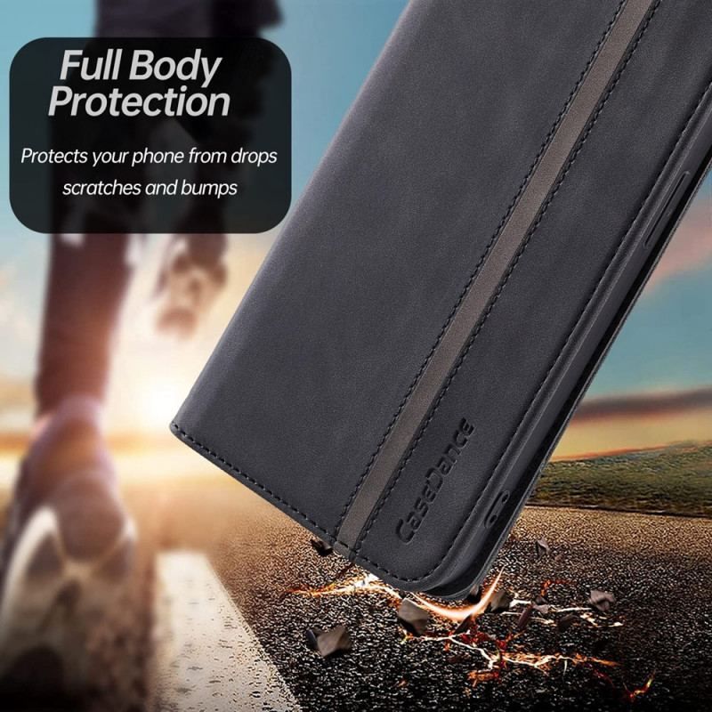 Cover Samsung Galaxy S22 5G Flip Cover Læder Casedance