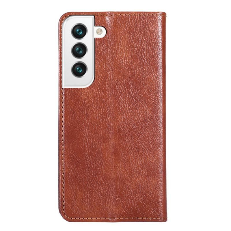 Cover Samsung Galaxy S22 5G Flip Cover Solid Farve