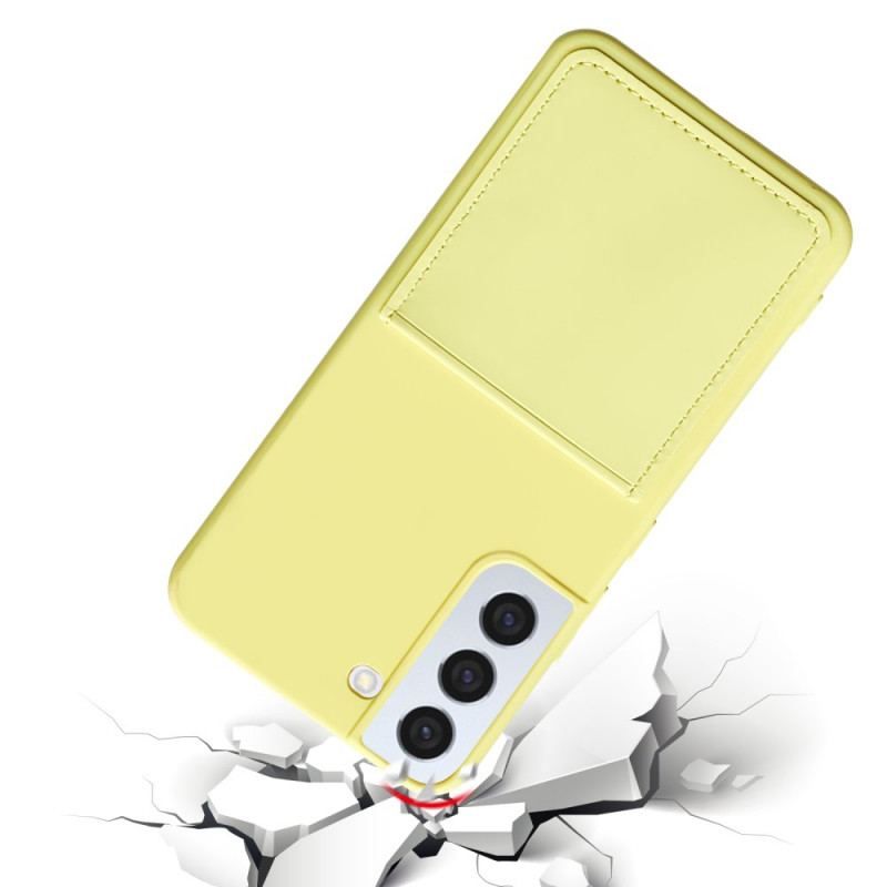 Cover Samsung Galaxy S22 5G Flydende Silikone Kortholder