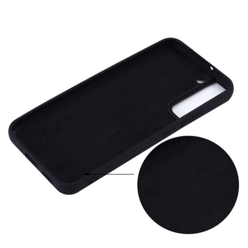 Cover Samsung Galaxy S22 5G Flydende Silikone Med Snor