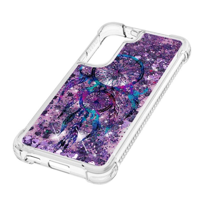 Cover Samsung Galaxy S22 5G Glitter Drømmefanger