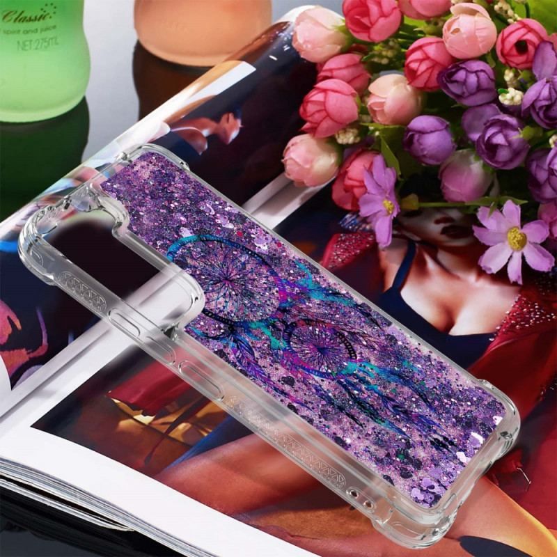 Cover Samsung Galaxy S22 5G Glitter Drømmefanger