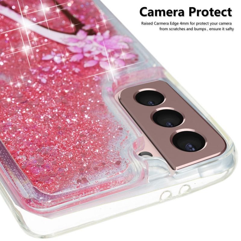 Cover Samsung Galaxy S22 5G Glitter Pumpe