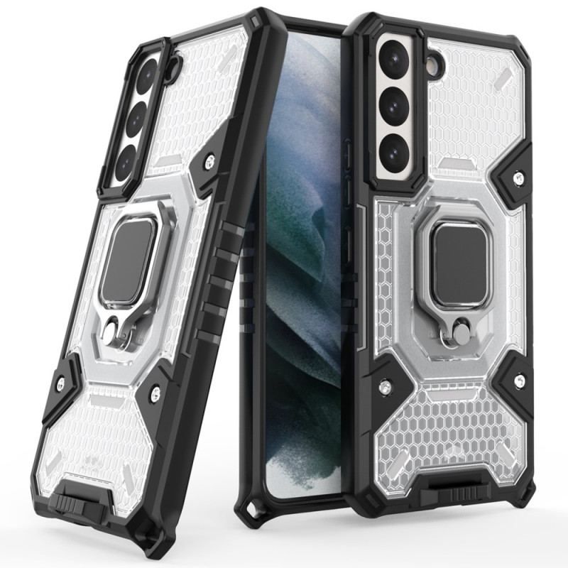 Cover Samsung Galaxy S22 5G Honeycomb Med Ring